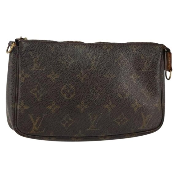 LOUIS VUITTON Monogram Pochette Accessoires Pouch LV Auth - Picture 1 of 16